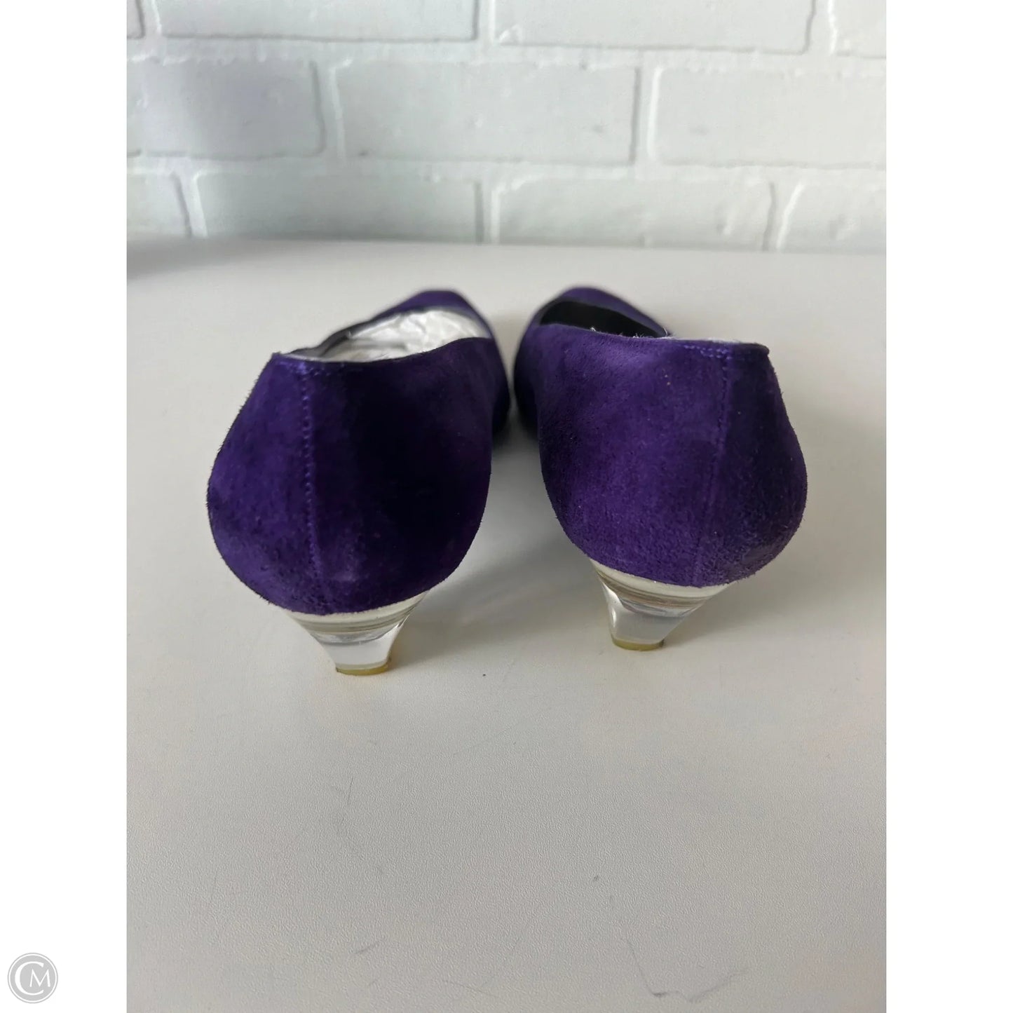 Shoes Heels Block By Cmc In Purple, Size: 10