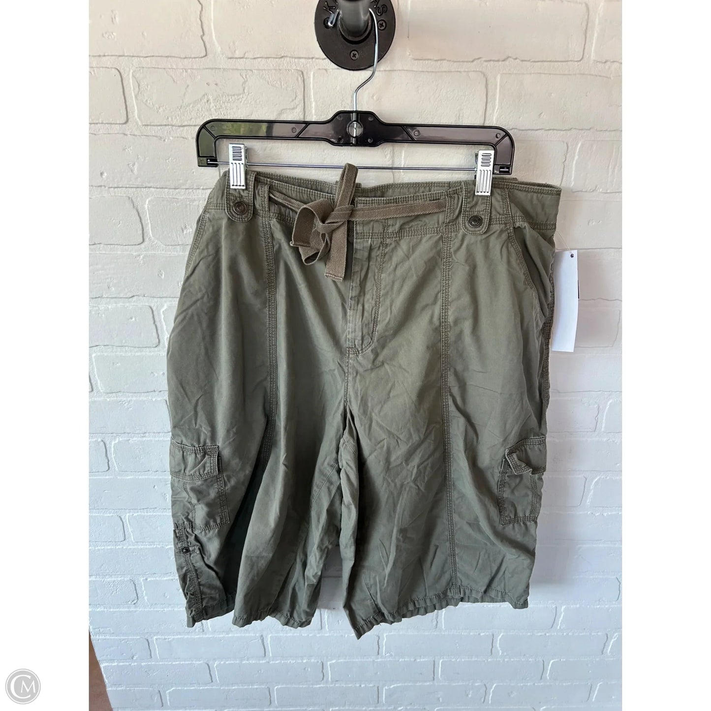 Shorts By Sonoma In Green & Grey, Size: 18