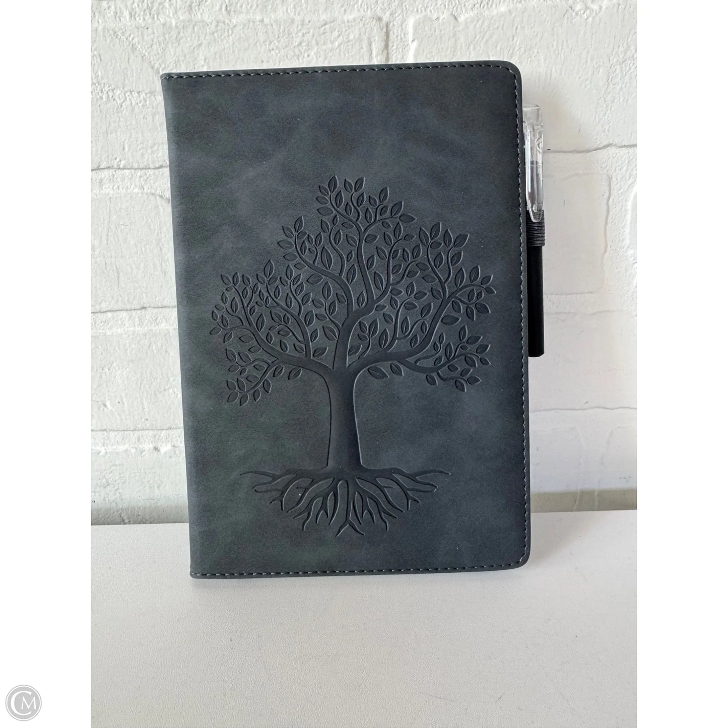 NEW! LEATHER JOURNAL W/ PEN
