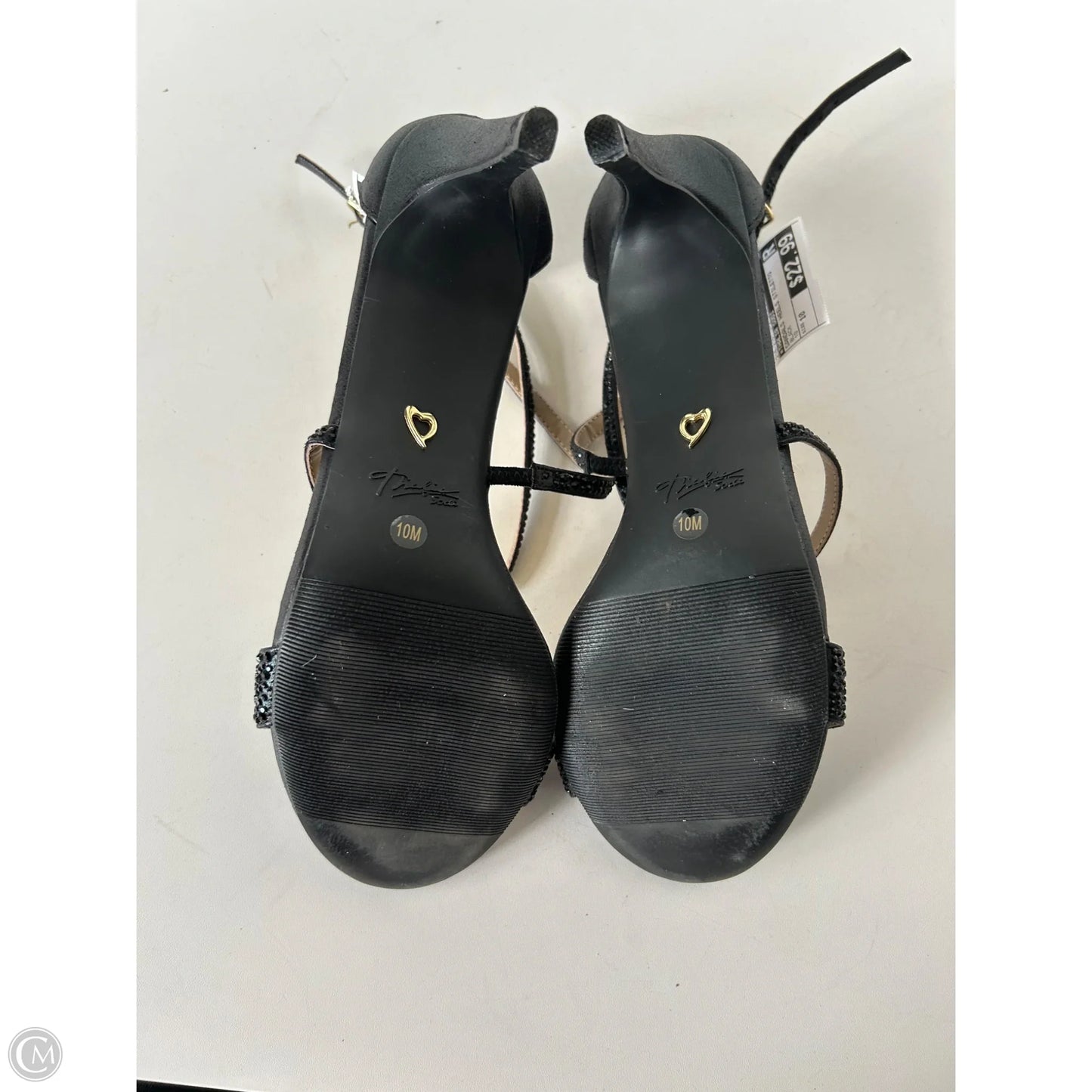 Sandals Heels Stiletto By Thalia Sodi In Black, Size: 10