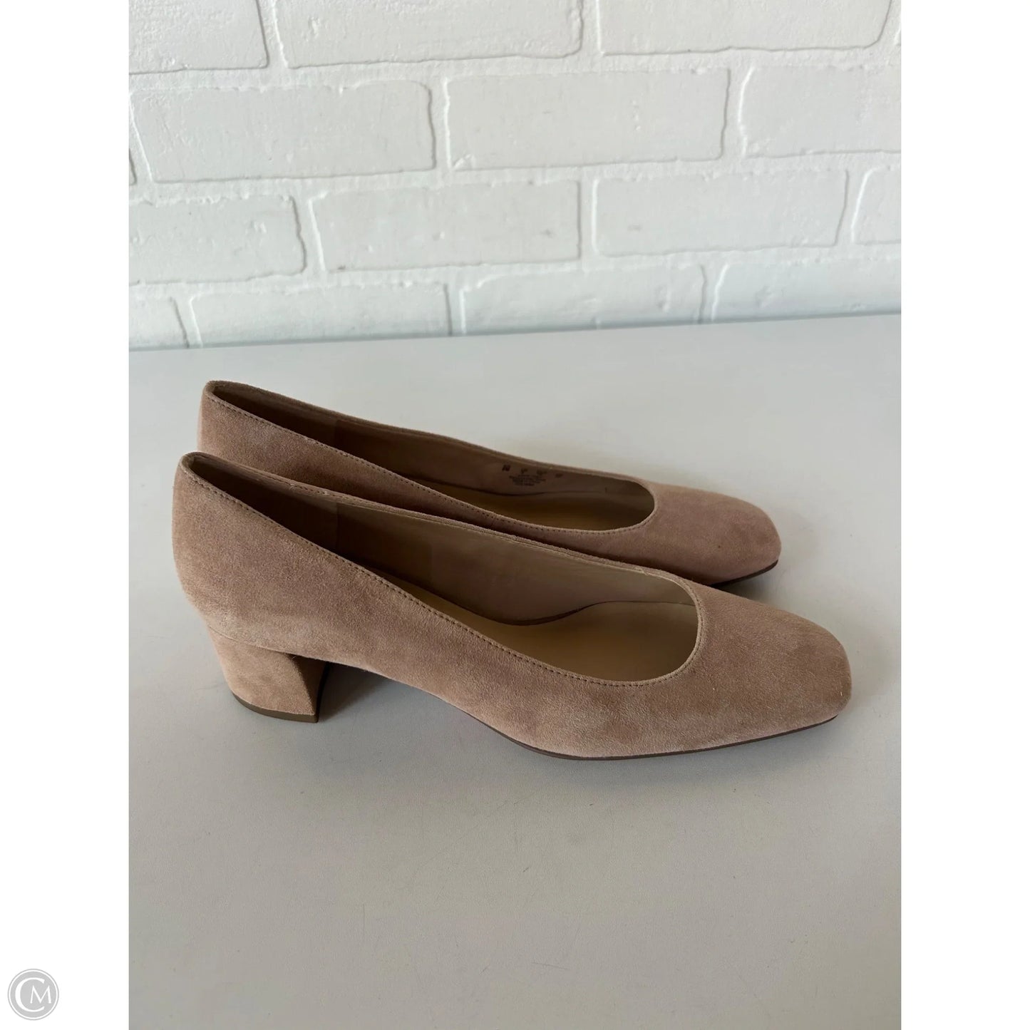 Shoes Heels Block By Franco Sarto In Tan, Size: 8