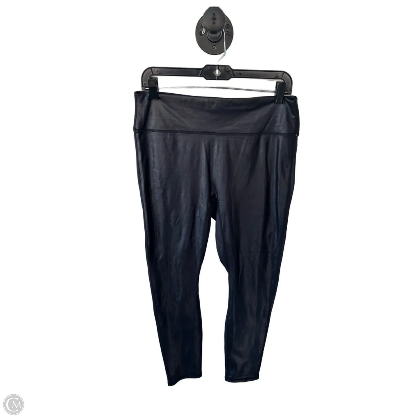 Athletic Leggings By Fabletics In Black & Blue, Size: 16