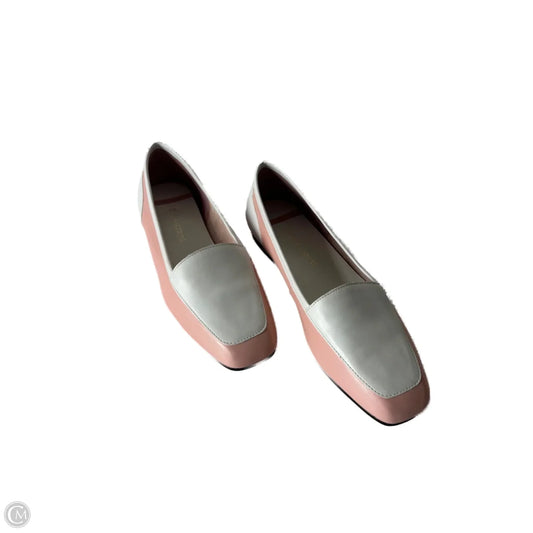 Shoes Flats By Enzo Angiolini In Pink & White, Size: 7