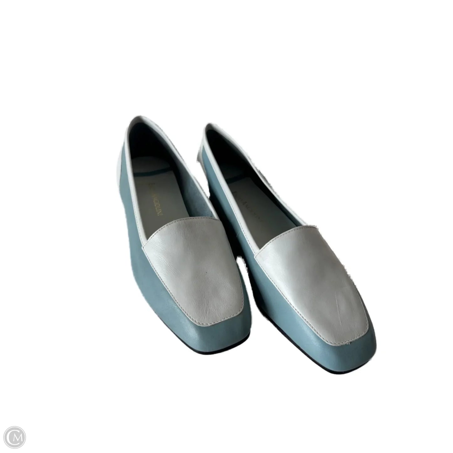 Shoes Flats By Enzo Angiolini In Blue & White, Size: 7
