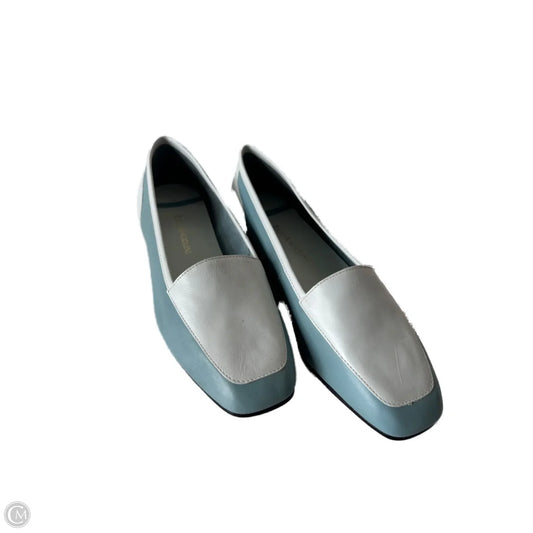 Shoes Flats By Enzo Angiolini In Blue & White, Size: 7
