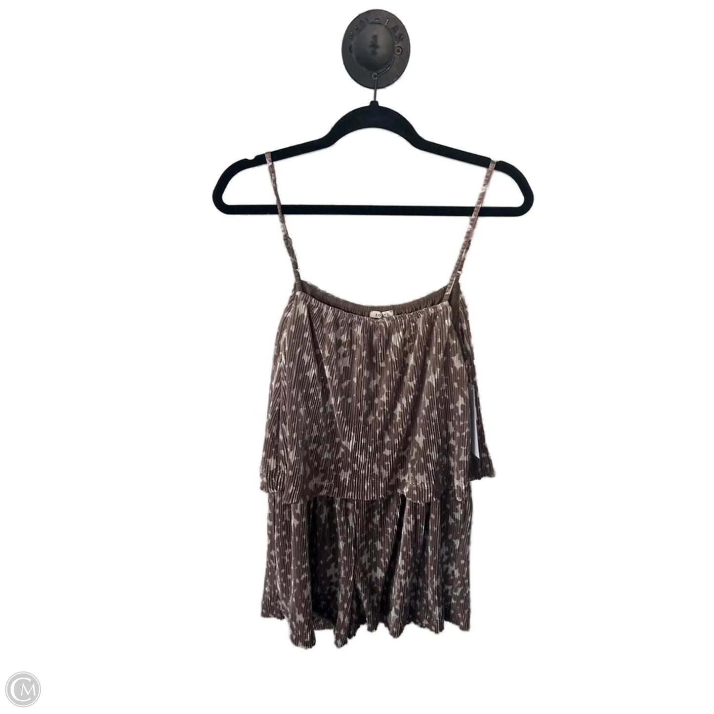 Romper By Jodifl In Brown & Cream, Size: M