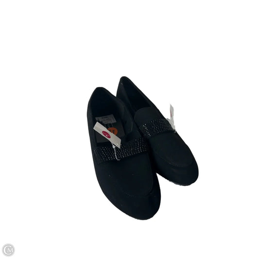 Shoes Flats By Black Rivet In Black, Size: 11