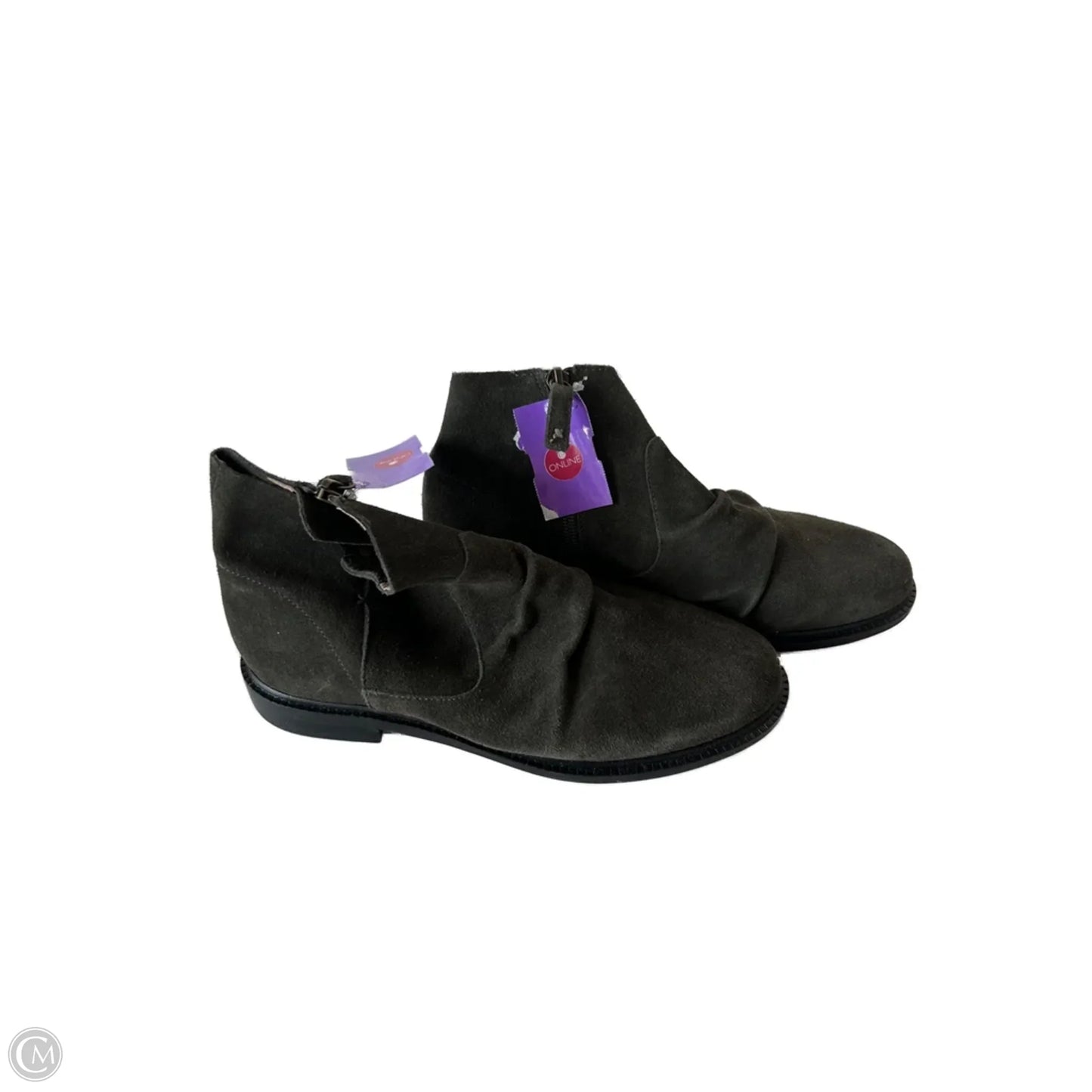 Boots Ankle Flats By Kelsi Dagger In Green, Size: 7.5