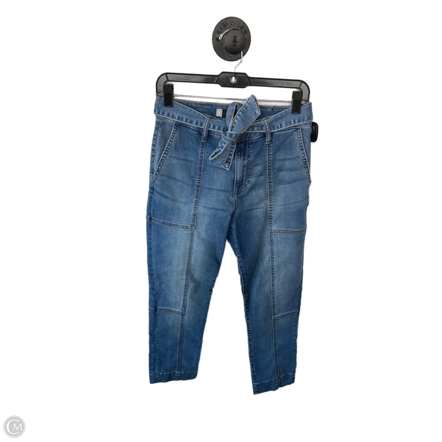 Jeans Straight By Kut In Blue Denim, Size: 2