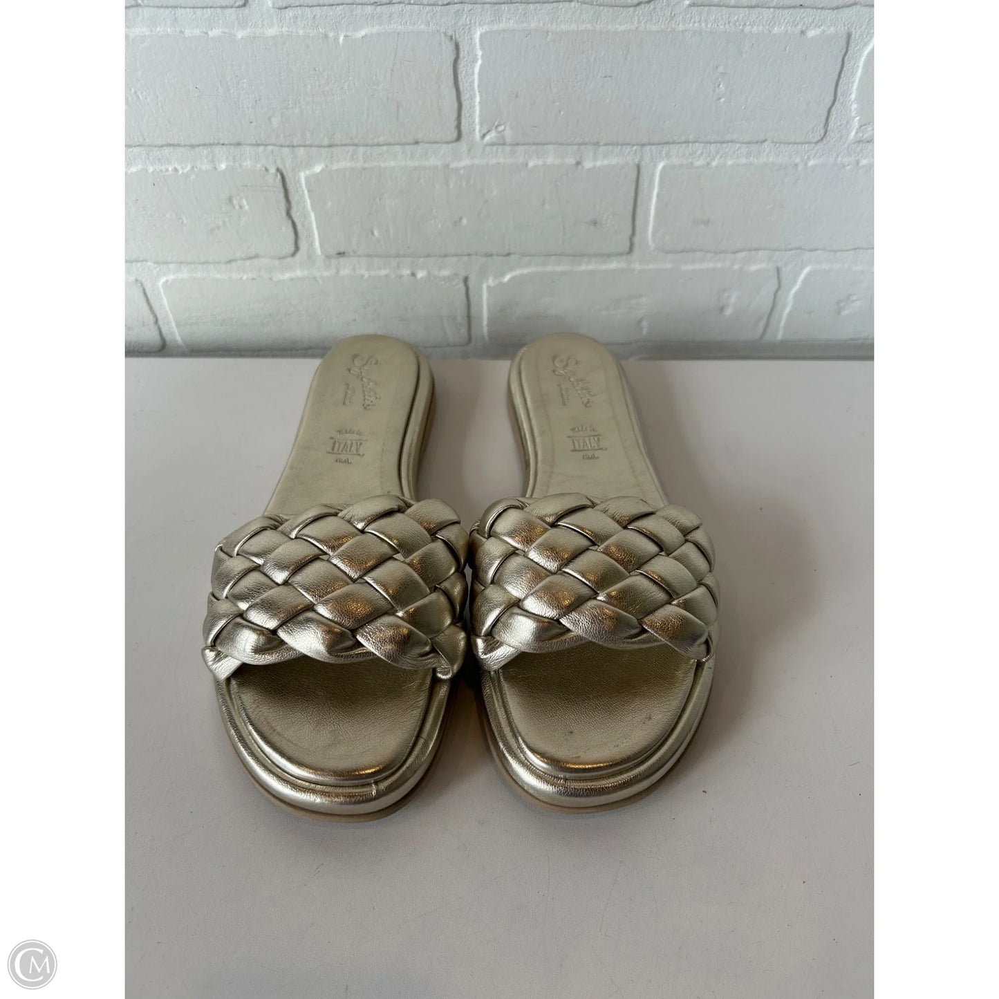 Sandals Flats By Seychelles In Gold, Size: 10