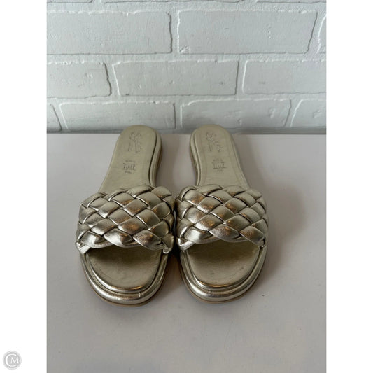Sandals Flats By Seychelles In Gold, Size: 10