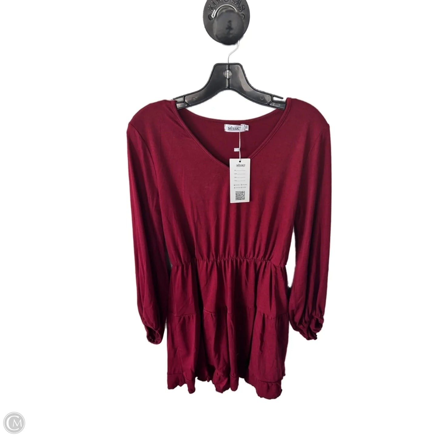 Dress Casual Short By Cme In Red, Size: M