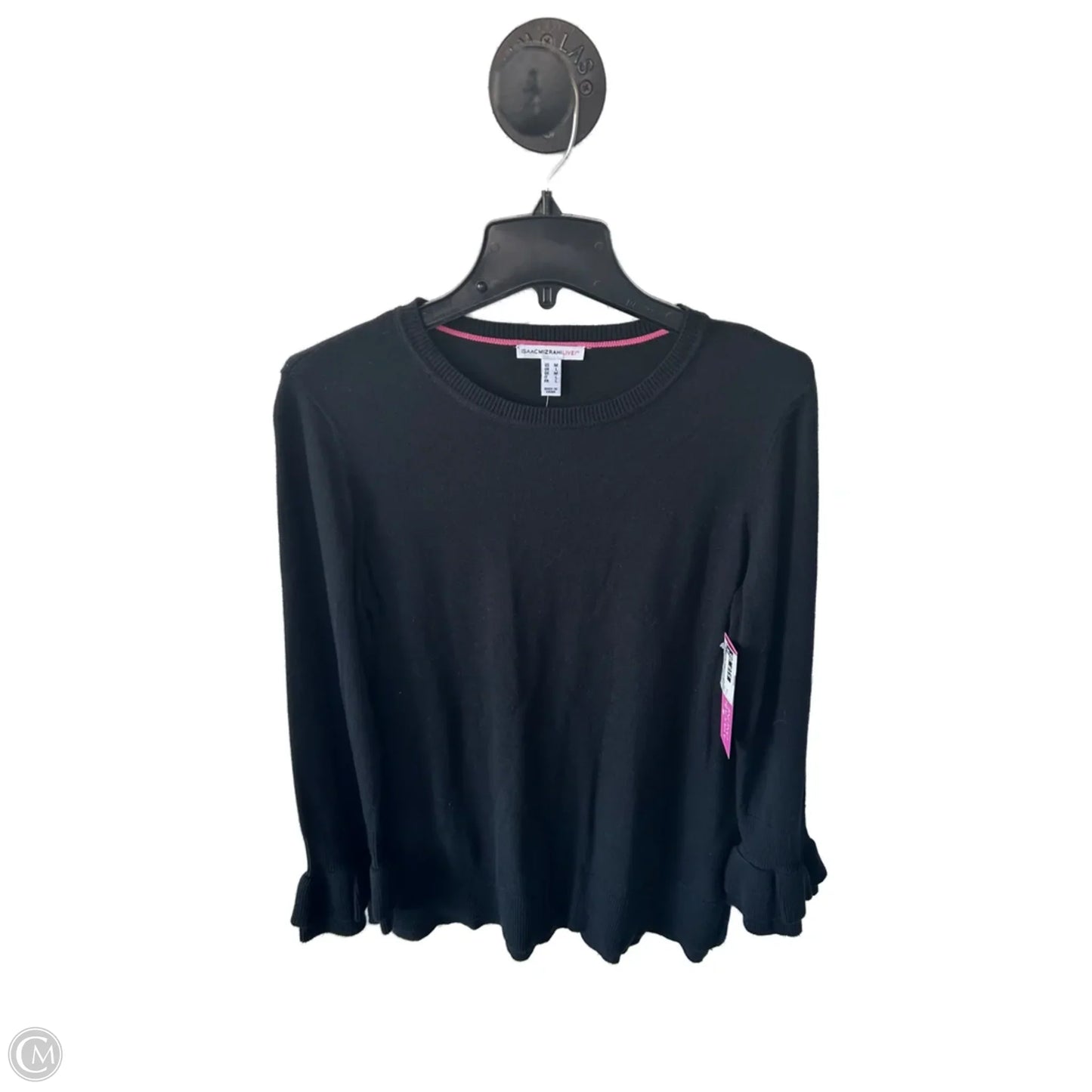 Sweater By Isaac Mizrahi Live Qvc In Black, Size: M