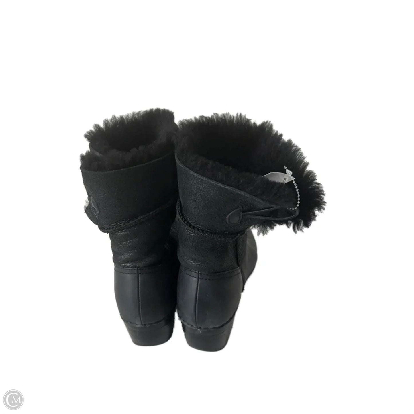 Boots Mid-calf Heels By Dansko In Black, Size: 9.5