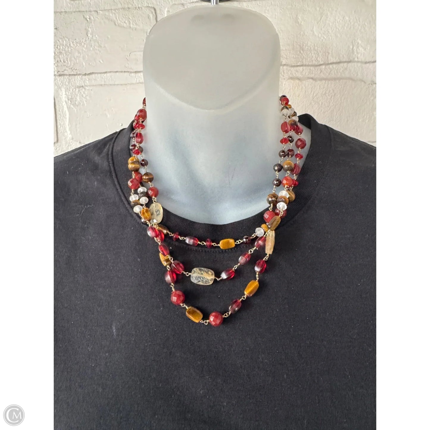 Necklace Layered By Clothes Mentor