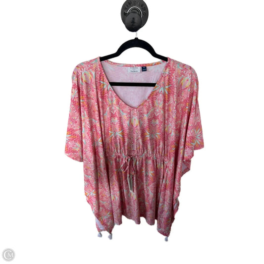 Swimwear Cover-up By Talbots In Pink, Size: M