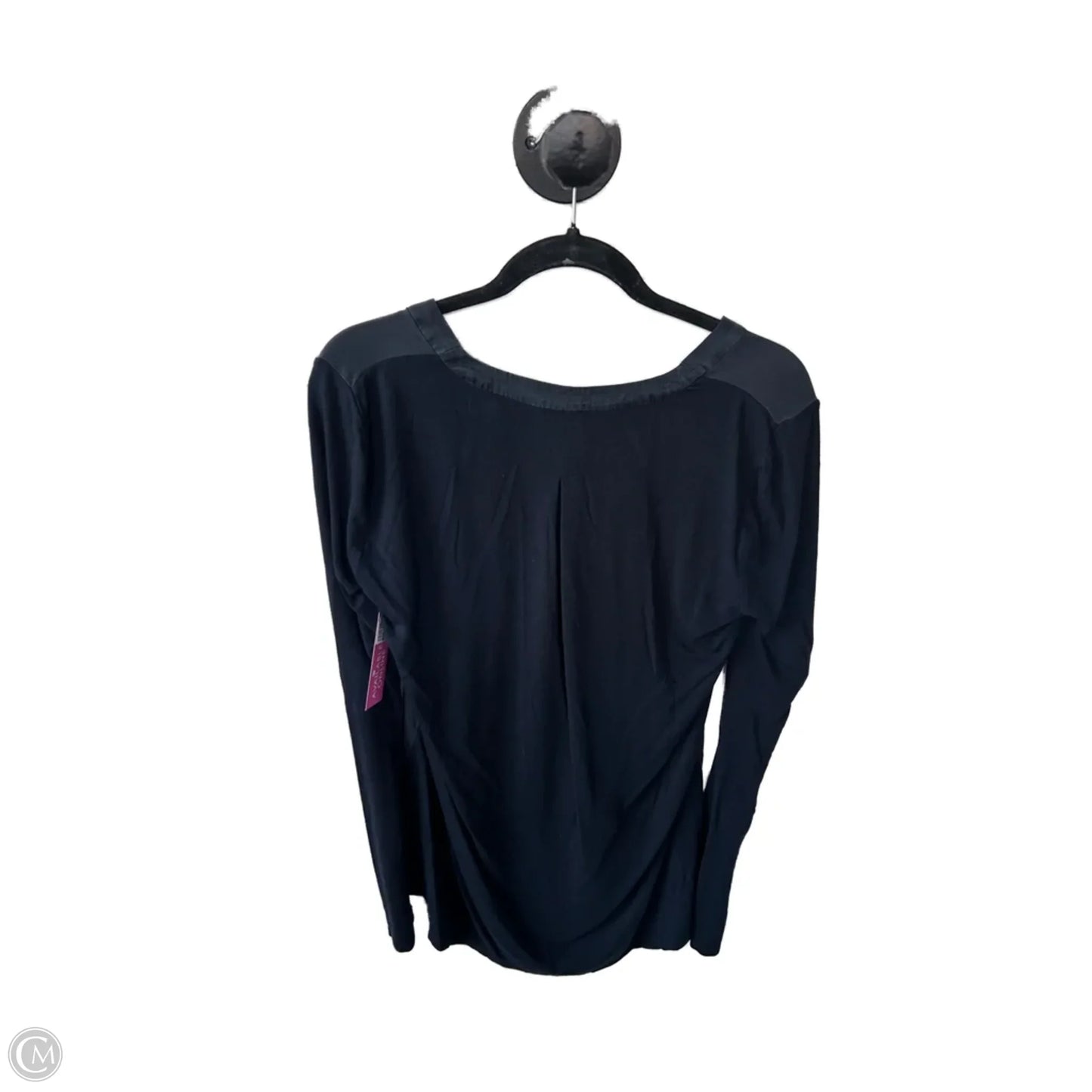 Top Long Sleeve By Elie Tahari In Navy, Size: S