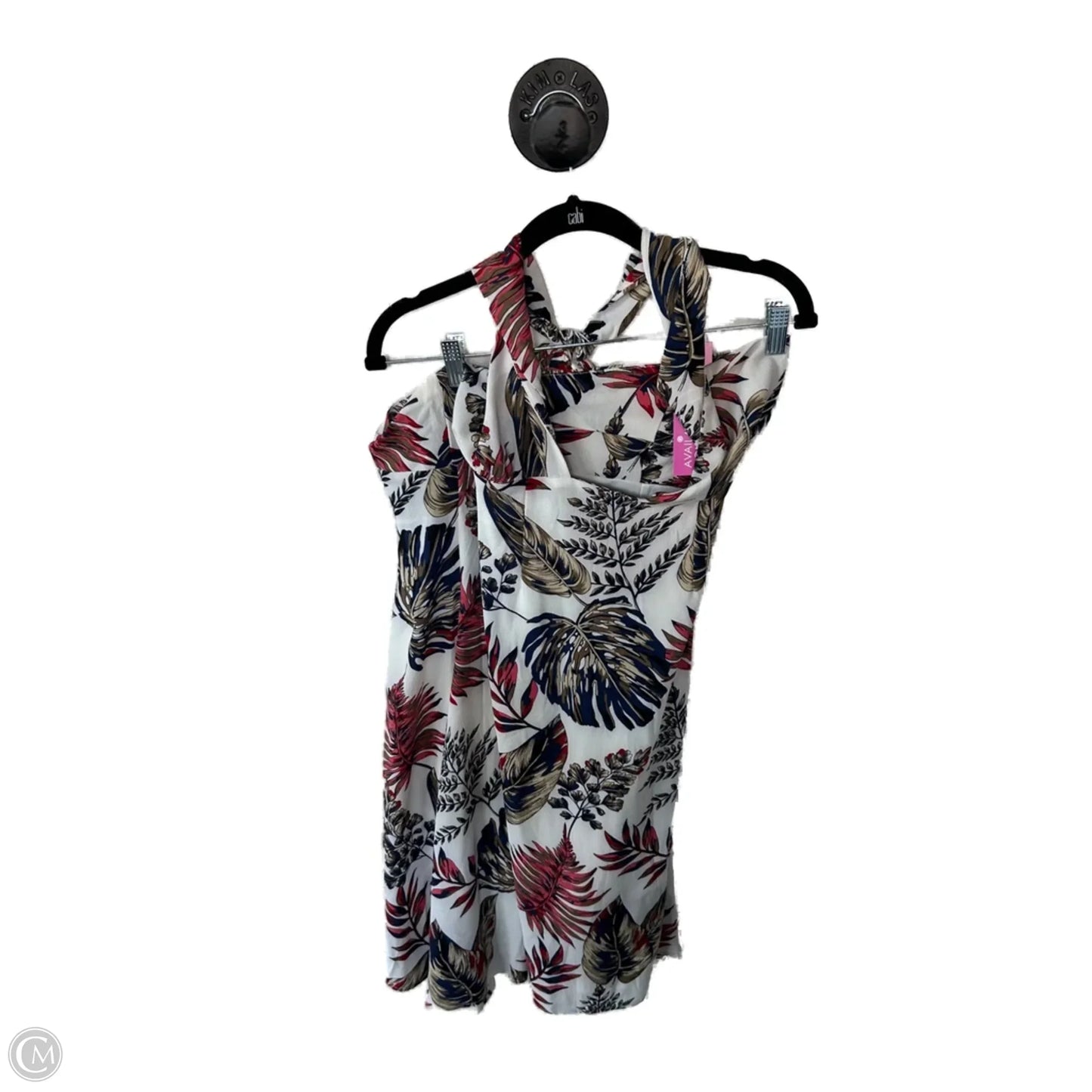 Dress Casual Midi By Cupshe In Blue & Red & White, Size: L