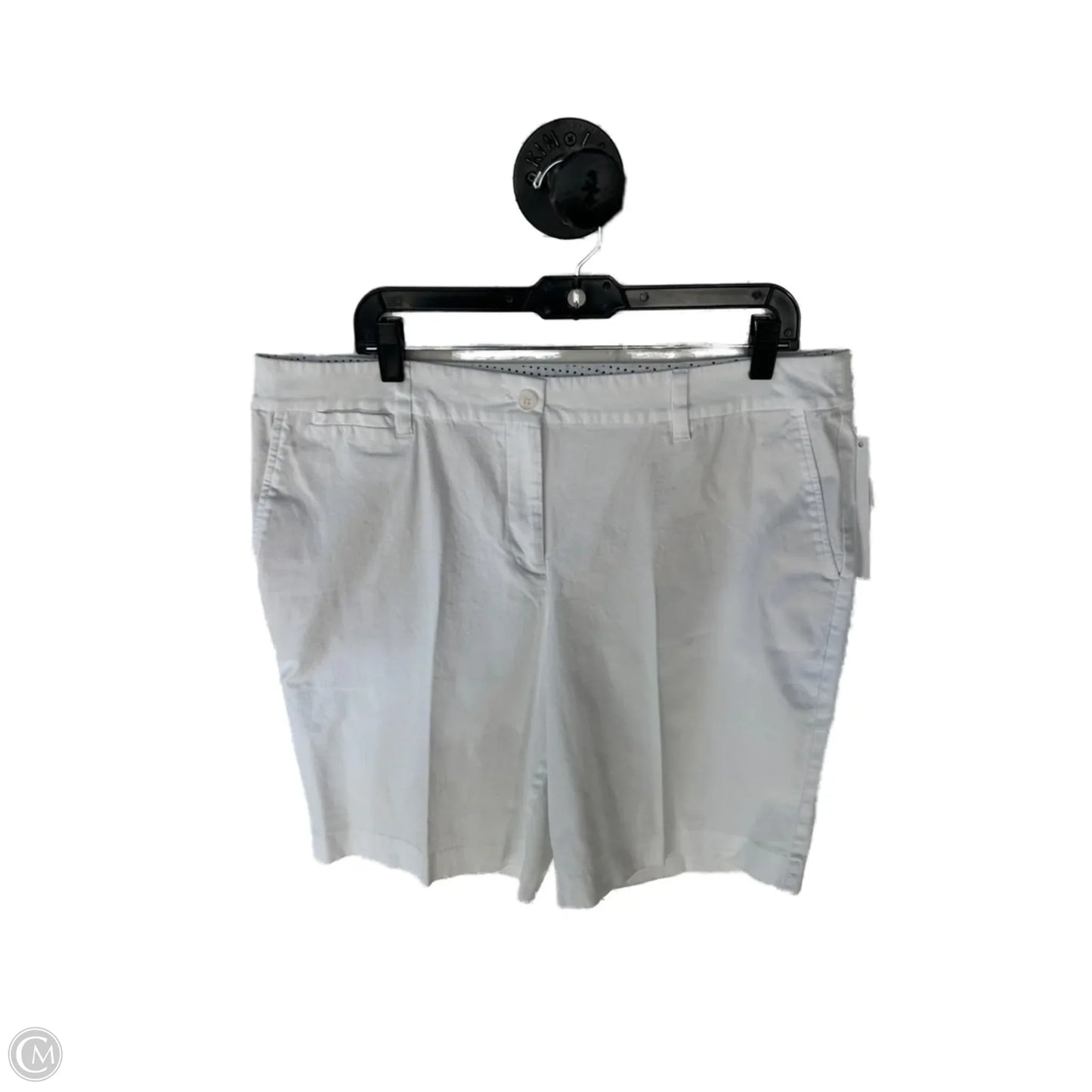 Shorts By Talbots In White, Size: 16