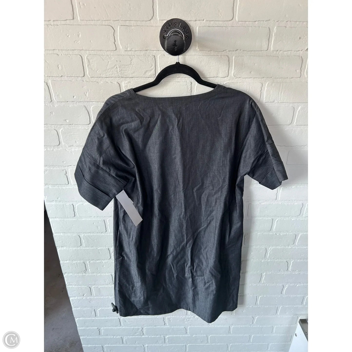 Dress Work By Ming Wang In Grey, Size: Xs