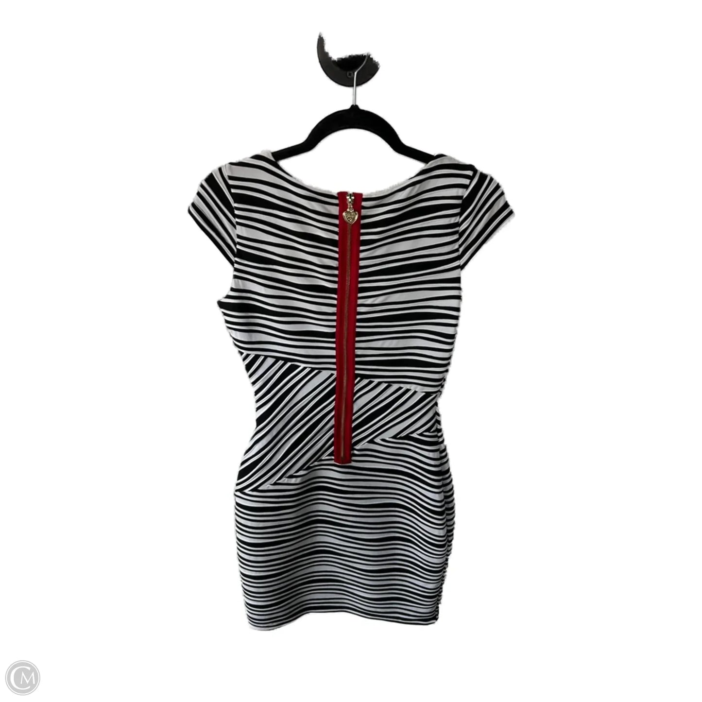 Dress Work By Guess In Black & White, Size: S
