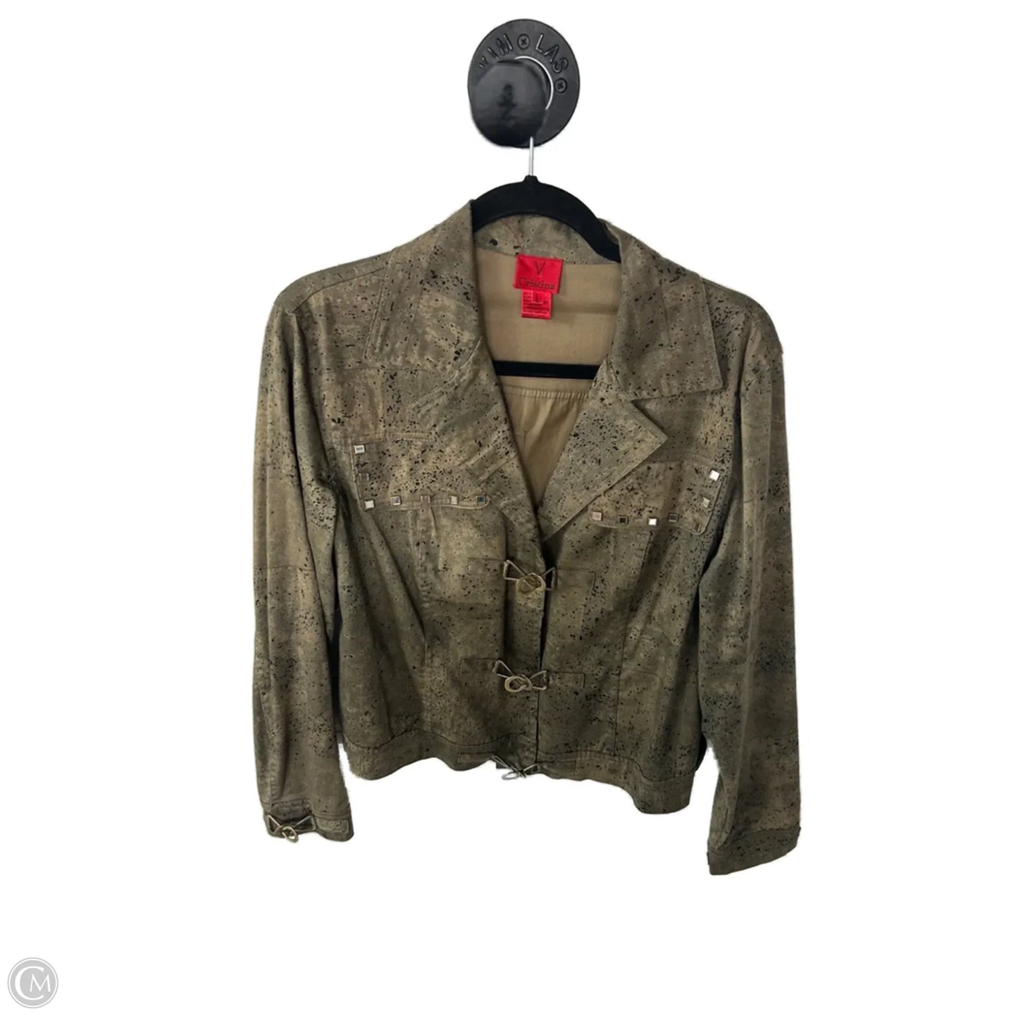 Jacket Other By Cristina In Green, Size: L