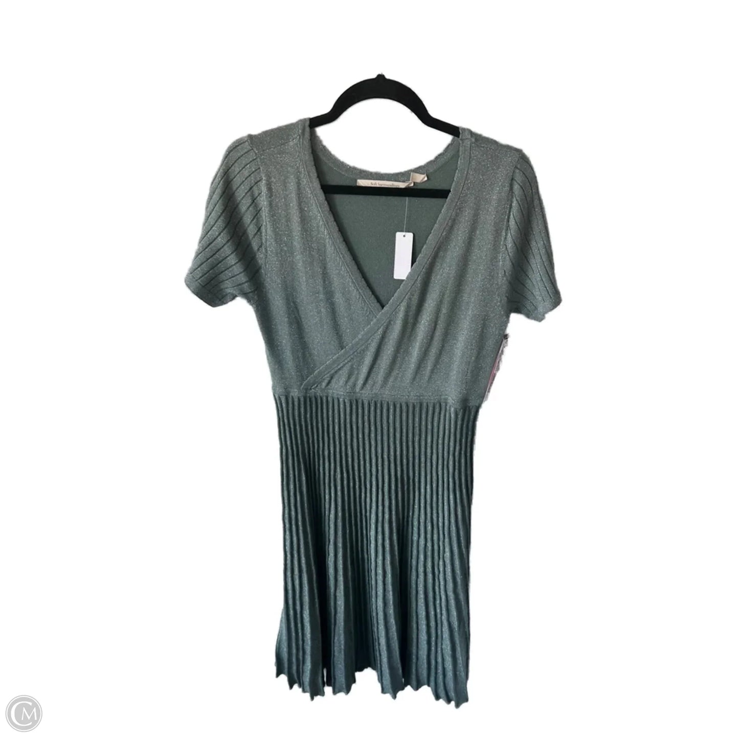 Dress Party Midi By Soft Surroundings In Green & Silver, Size: Mp