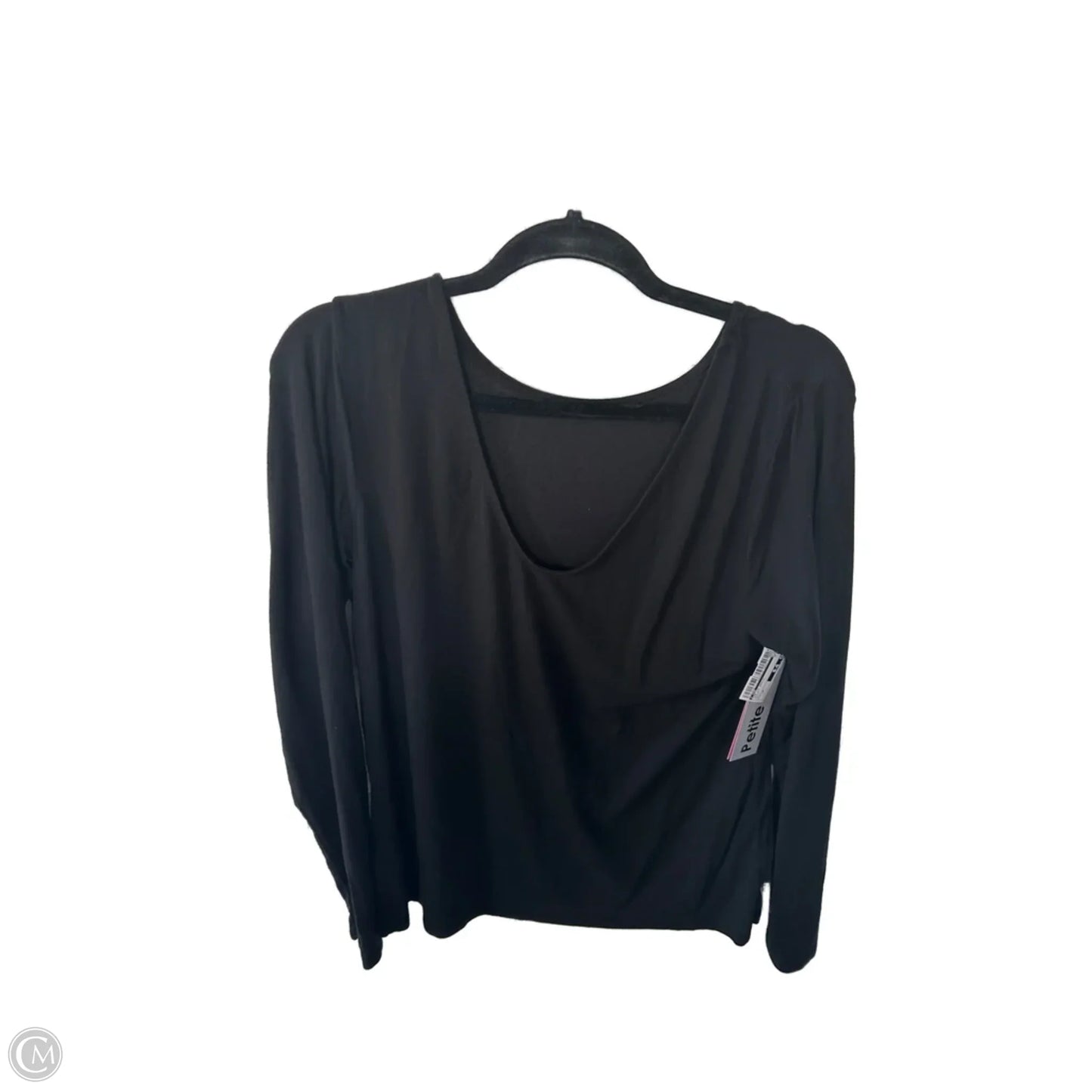 Top Long Sleeve Basic By Cme In Black, Size: Lp