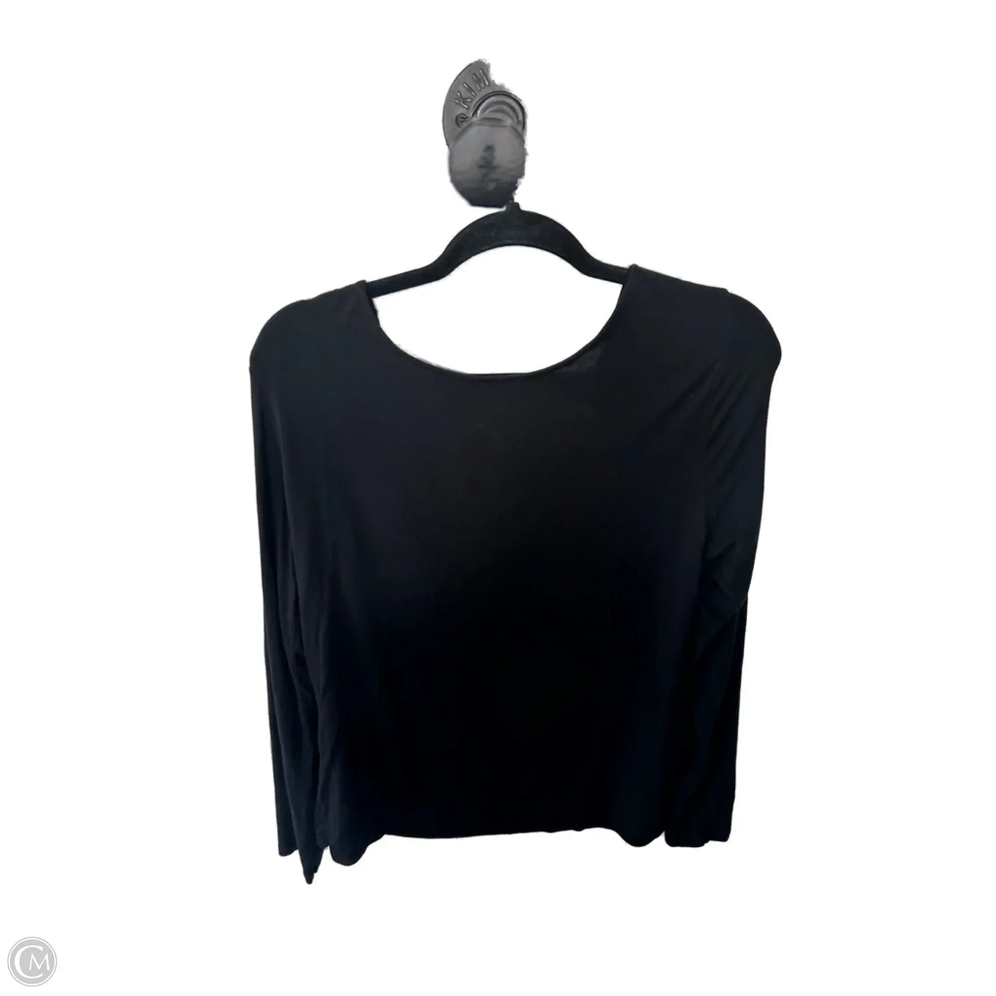 Top Long Sleeve Basic By Cme In Black, Size: Lp