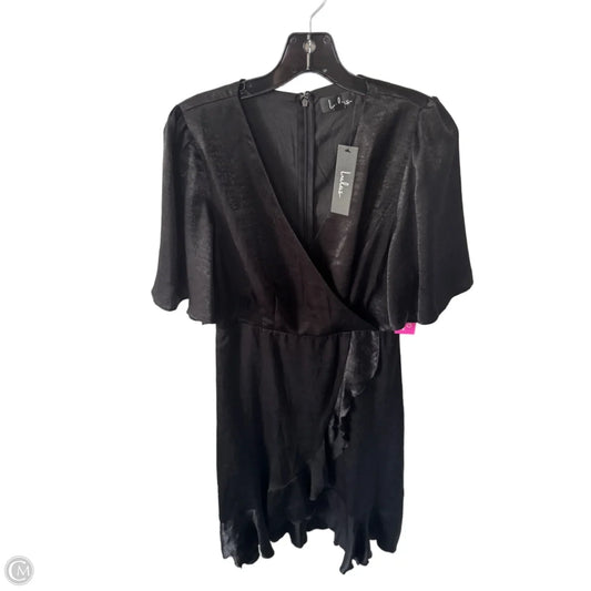 Dress Party Long By Lulus In Black & Blue, Size: M