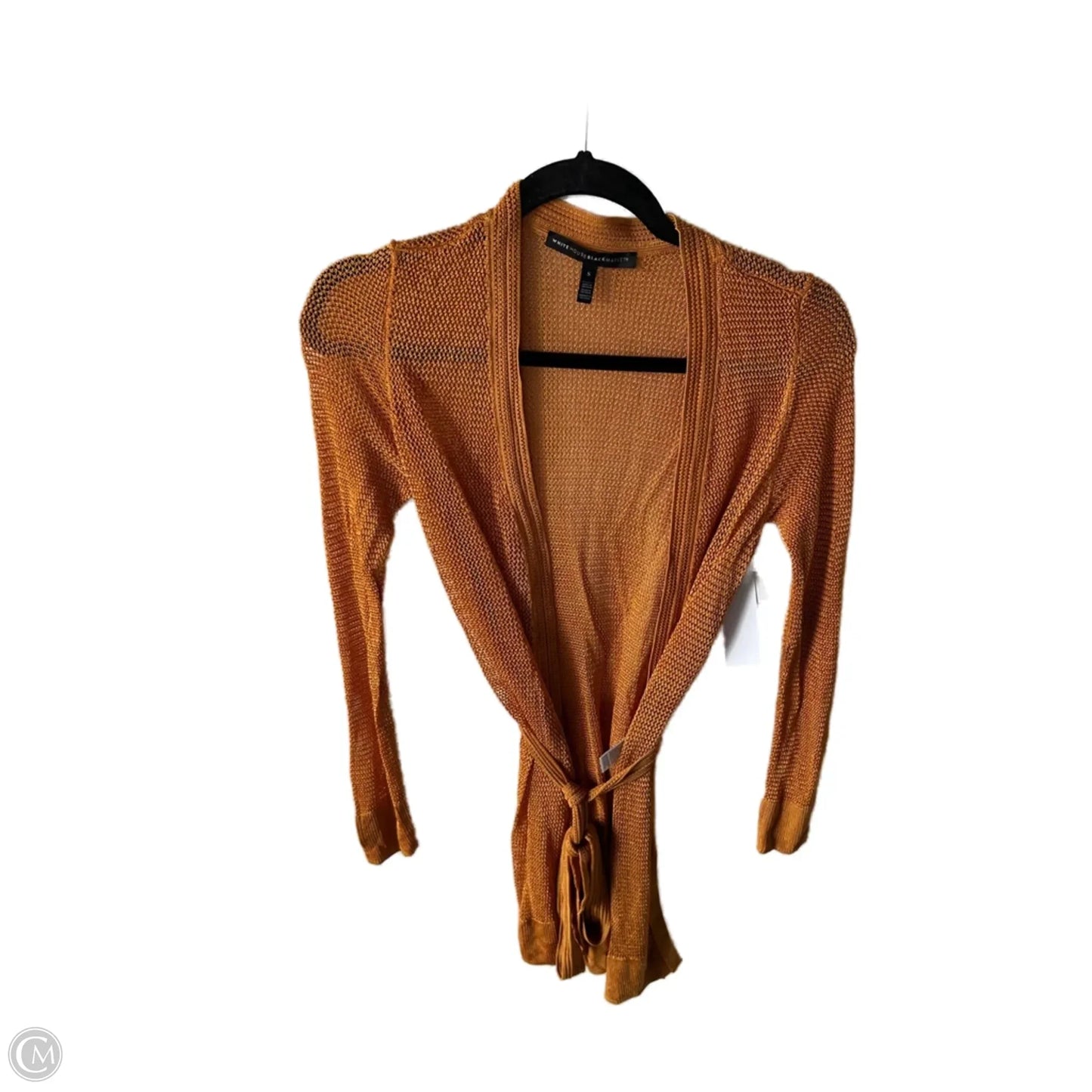 Sweater Cardigan By White House Black Market In Gold, Size: S