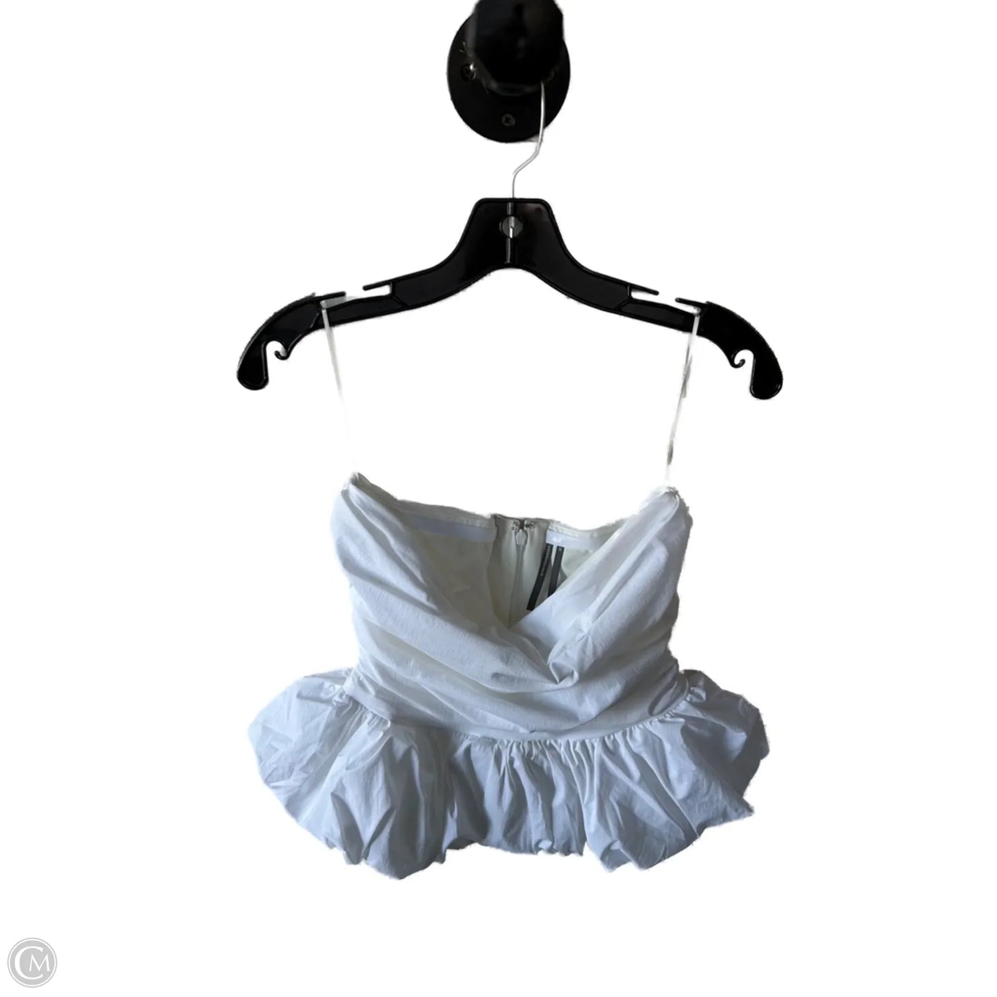 Top Sleeveless By Anthropologie In White, Size: Xs