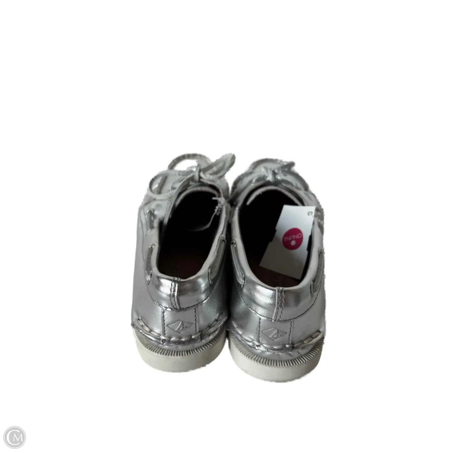 Shoes Flats By Sperry In Silver, Size: 7
