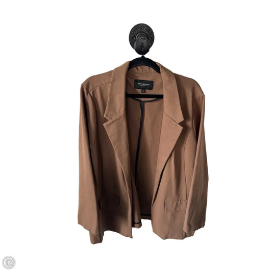 Blazer By Liverpool In Brown, Size: 2x