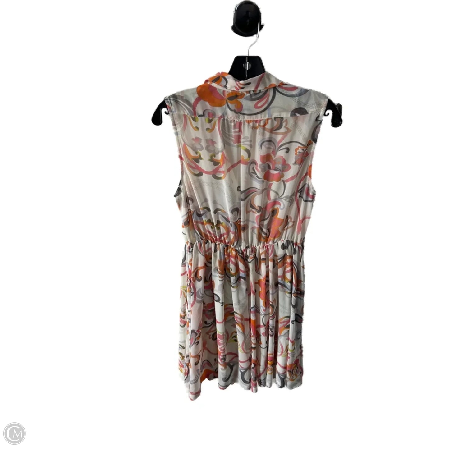 Dress Work By H&m In Cream & Orange, Size: L