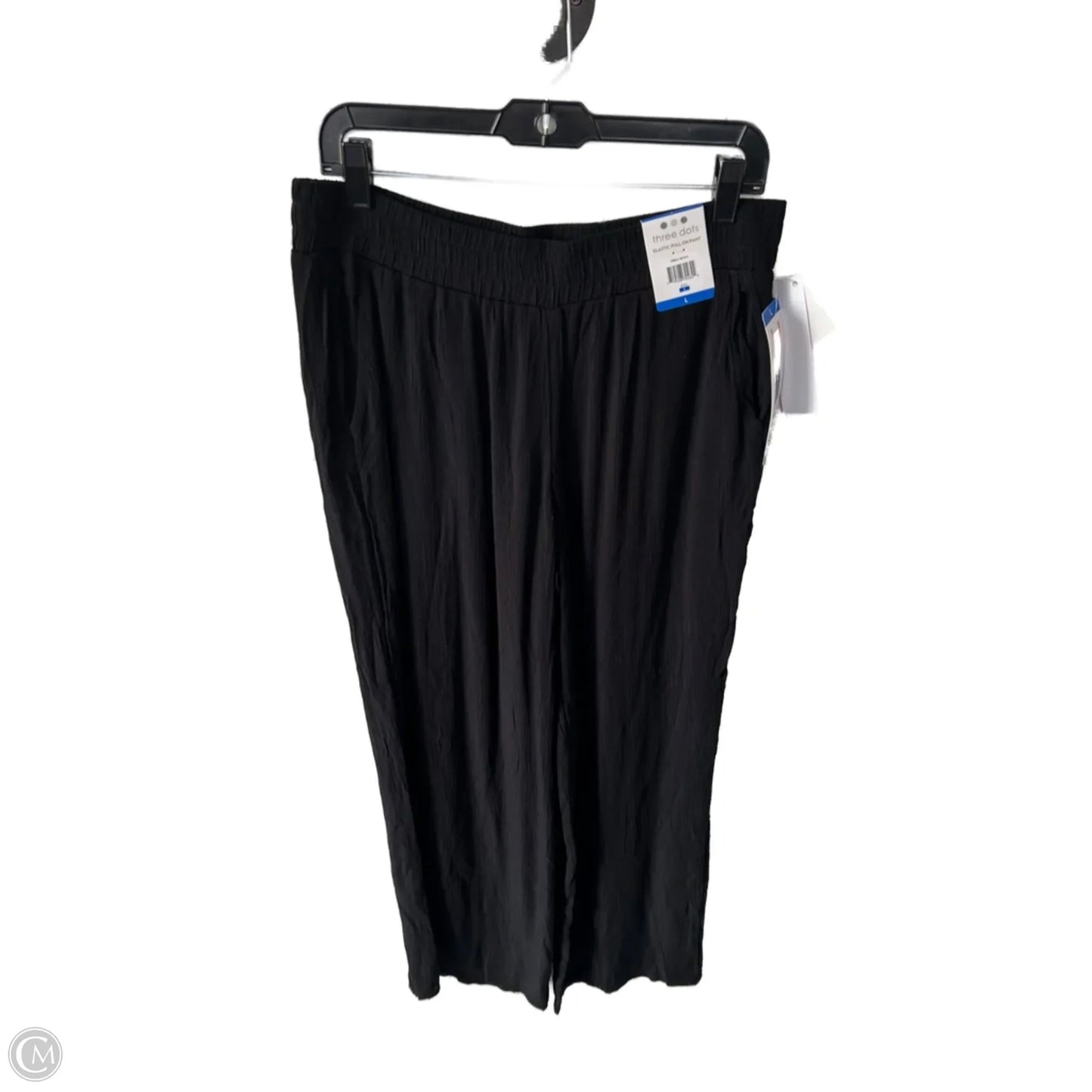 Pants Lounge By Three Dots In Black, Size: 12
