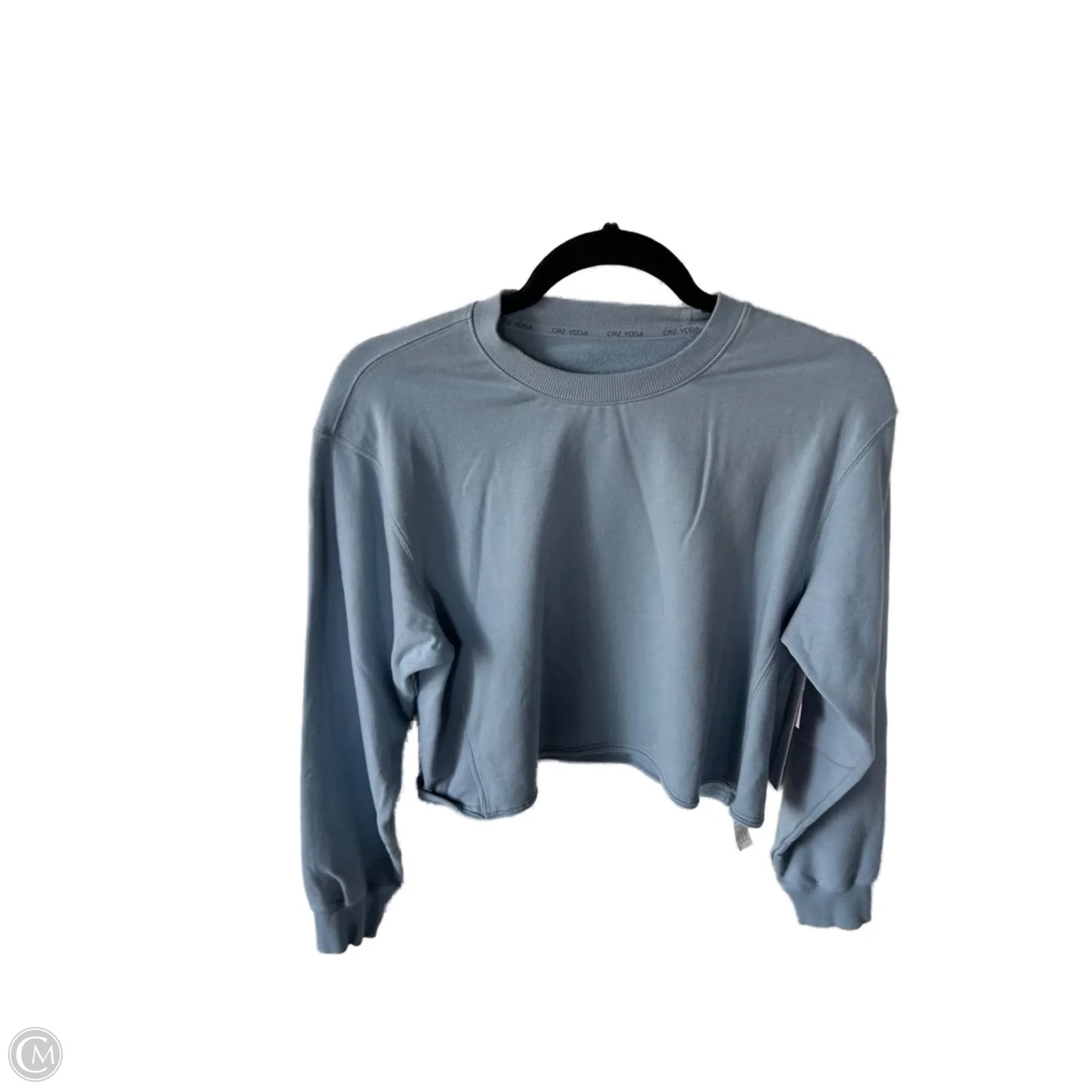 Athletic Sweatshirt Crewneck By Cmc In Blue, Size: M
