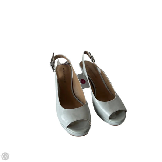 Sandals Heels Block By Antonio Melani In Blue, Size: 9