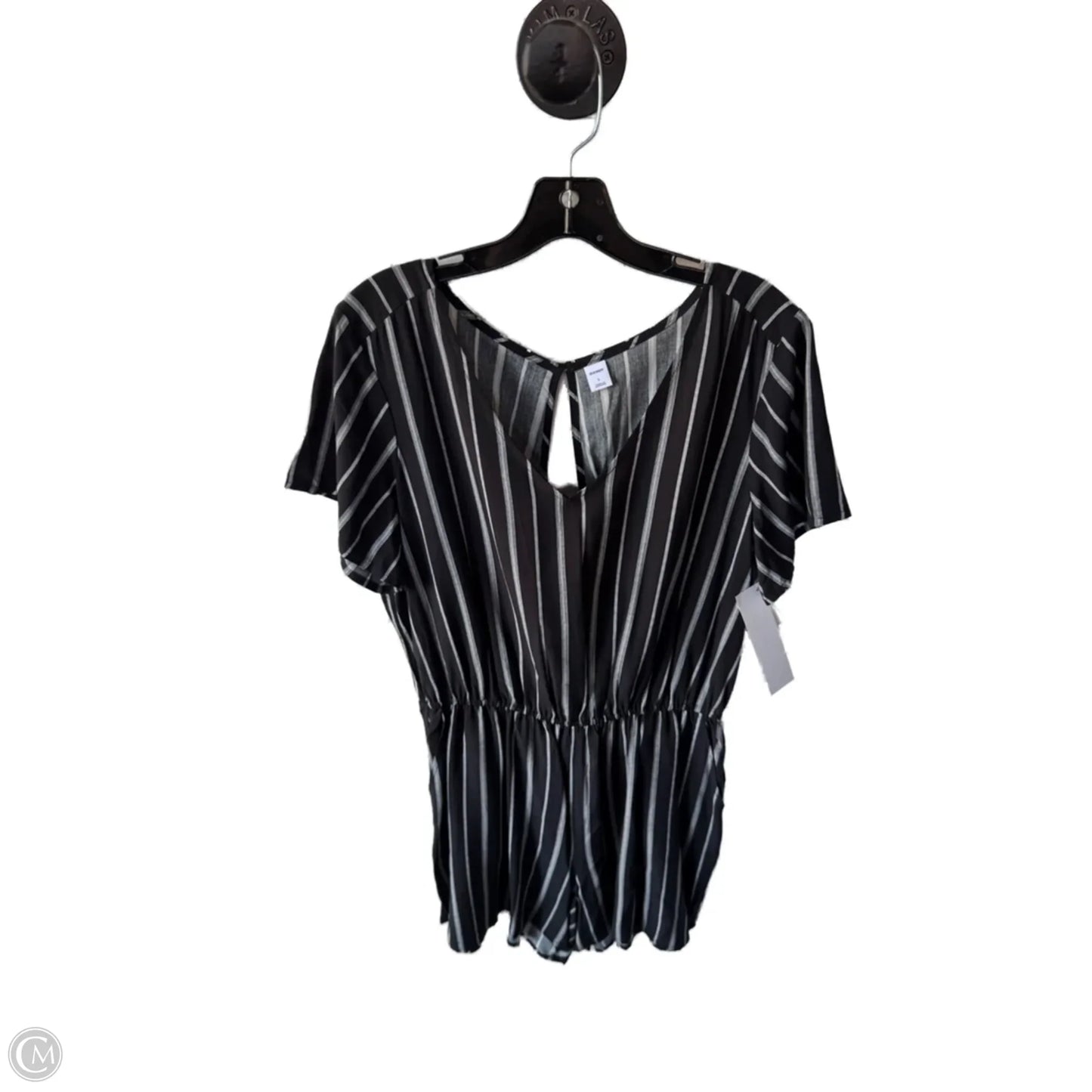 Romper By Old Navy In Black & White, Size: L