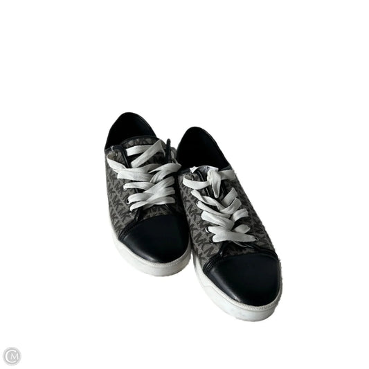 Shoes Sneakers By Michael By Michael Kors In Black & Grey, Size: 9.5