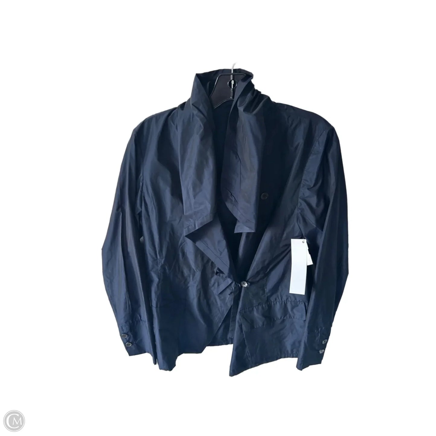 Jacket Windbreaker By Cma In Blue, Size: Xs