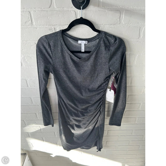 Dress Casual Midi By Leith In Grey, Size: S