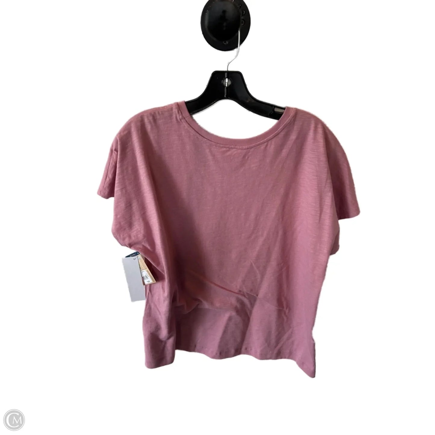 Top Short Sleeve Basic By Clothes Mentor In Pink, Size: S