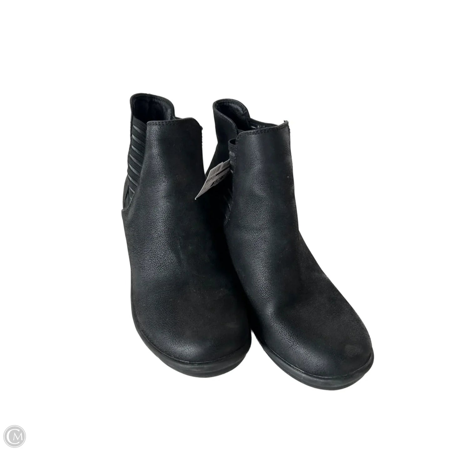 Boots Ankle Heels By Skechers In Black, Size: 8