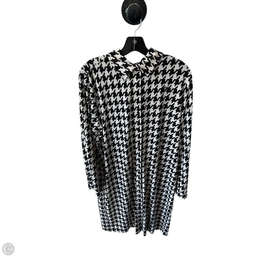Dress Work By Anne Klein In Black & White, Size: Xl