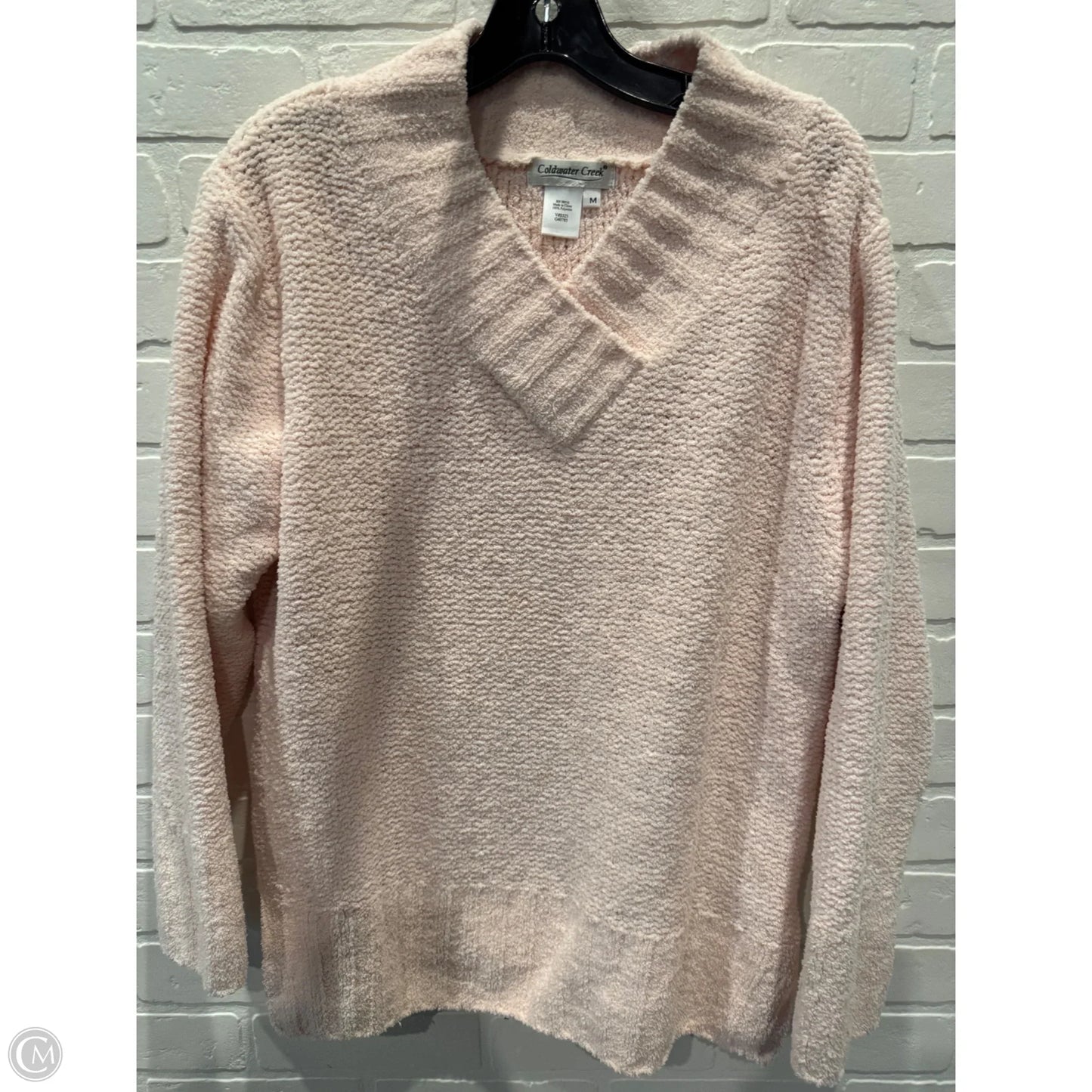 Sweater By Coldwater Creek In Peach, Size: M