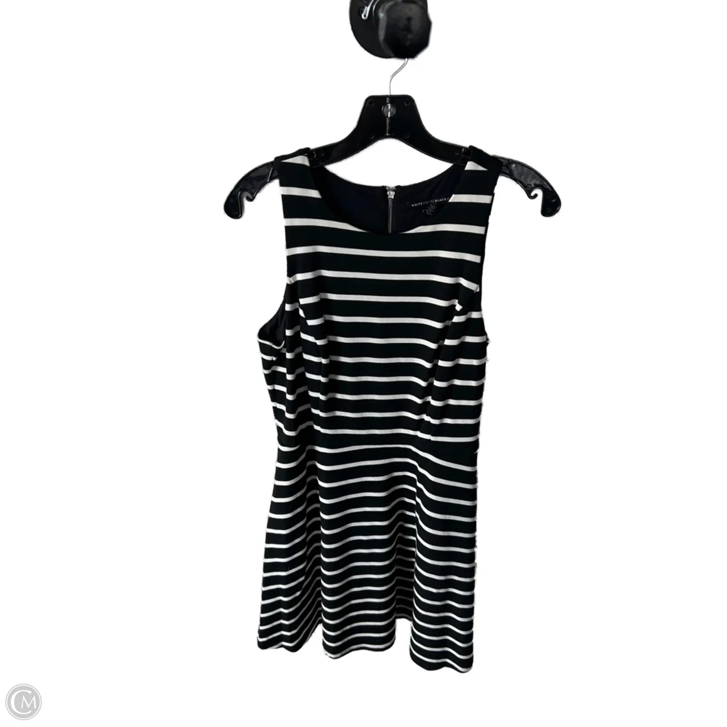 Dress Work By White House Black Market In Black & White, Size: L