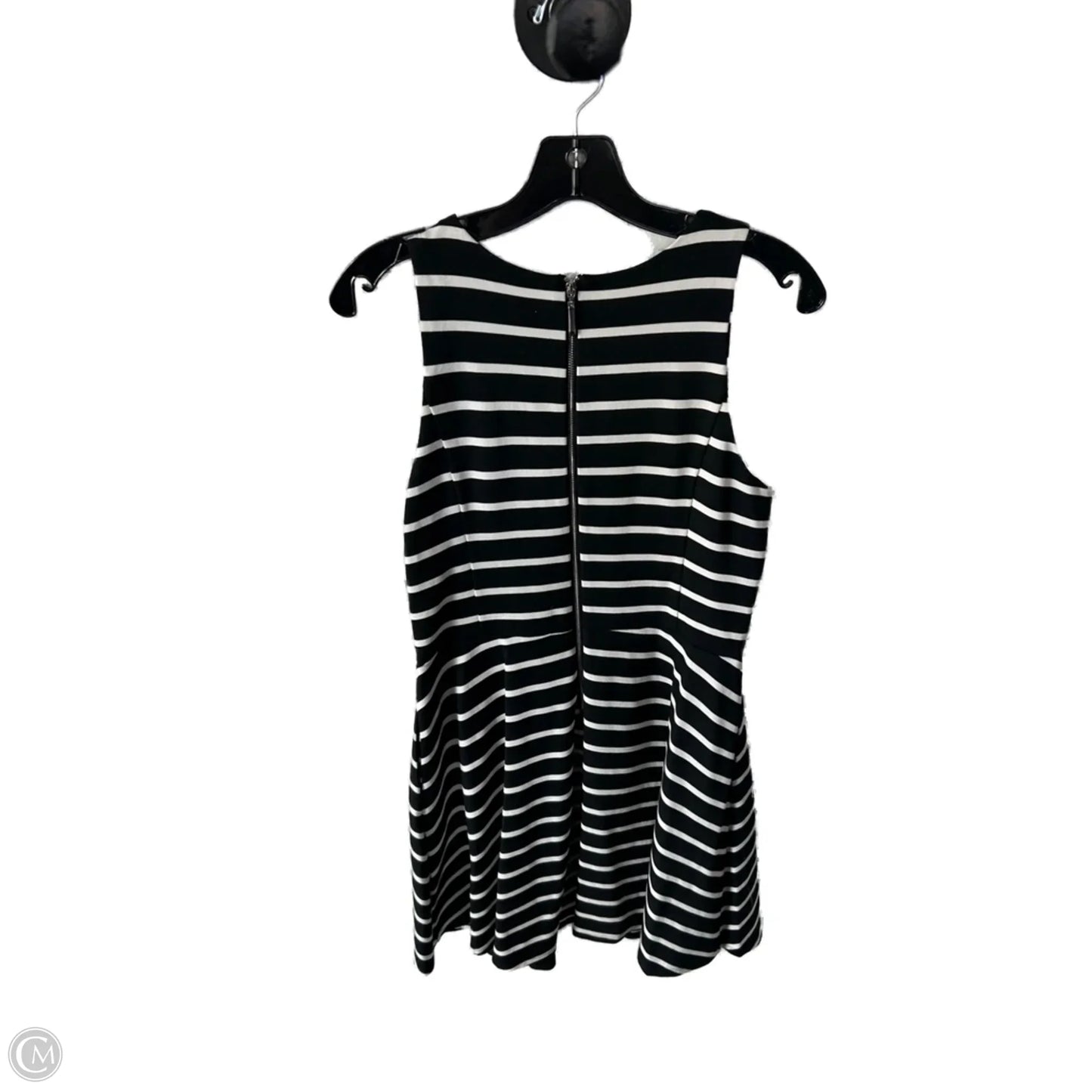 Dress Work By White House Black Market In Black & White, Size: L