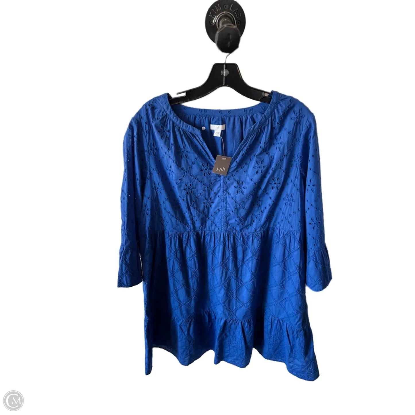 Dress Casual Short By J. Jill In Blue, Size: Lp