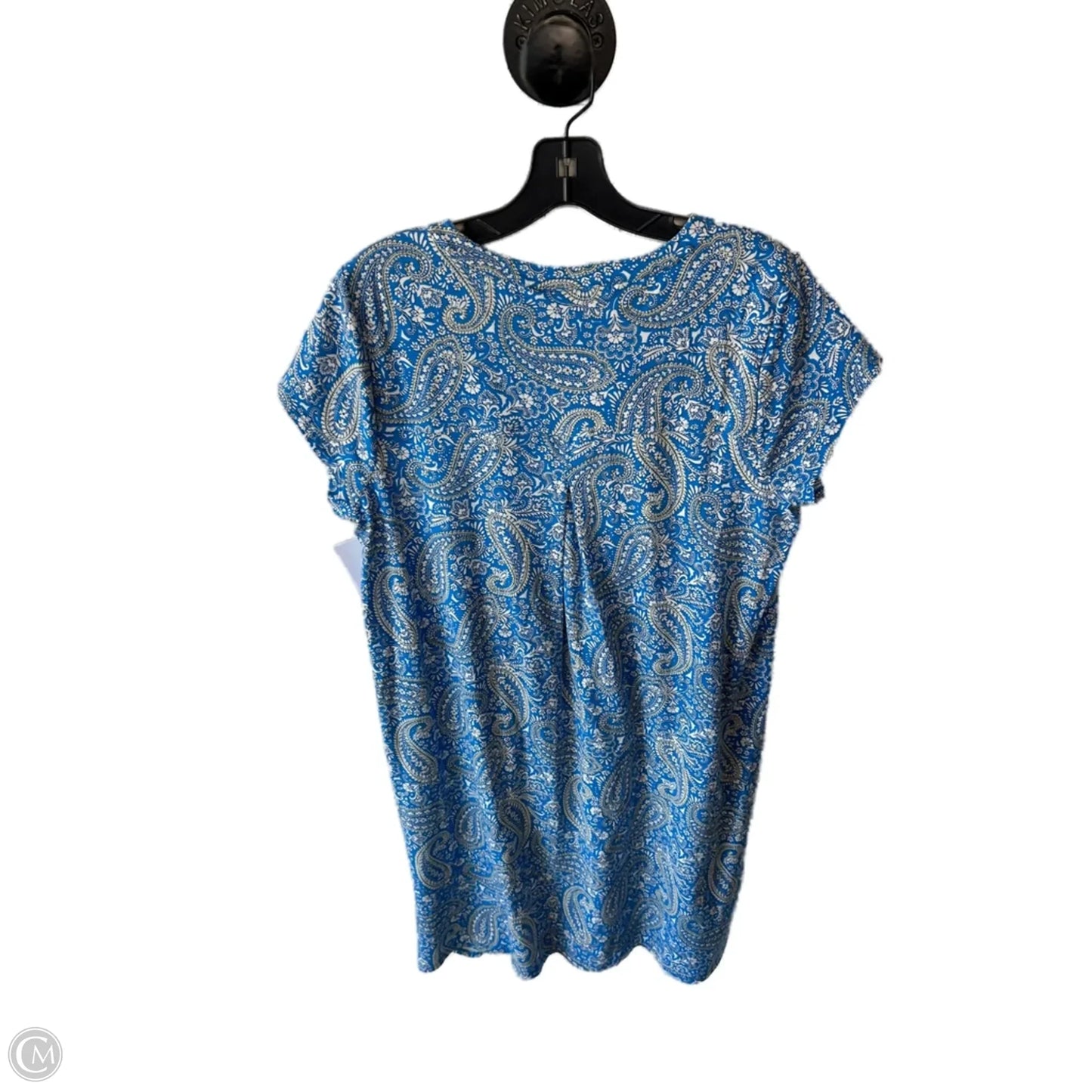 Dress Casual Short By J. Jill In Blue & White, Size: Mp